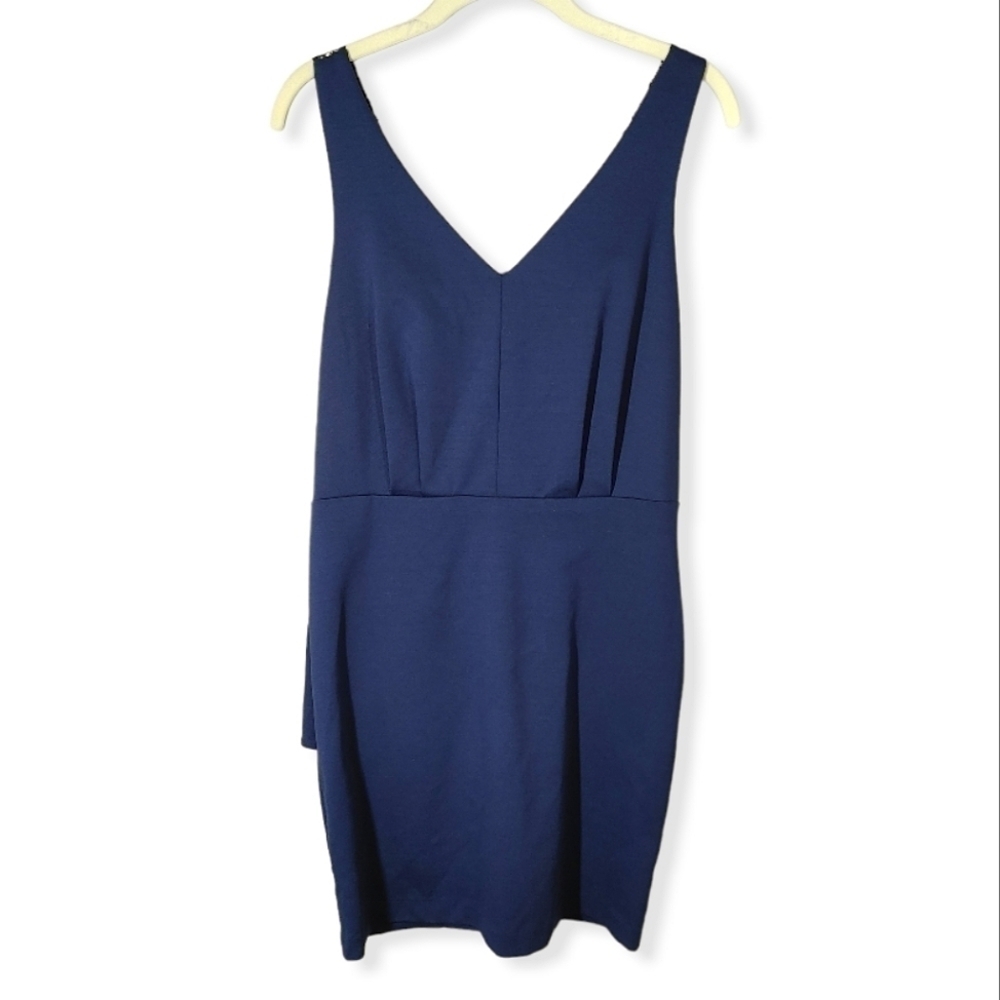BCBGENERATION Navy Lace Back Dress Size 8